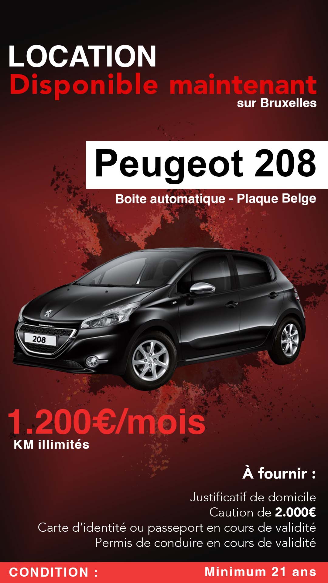 Flyers – Location voiture